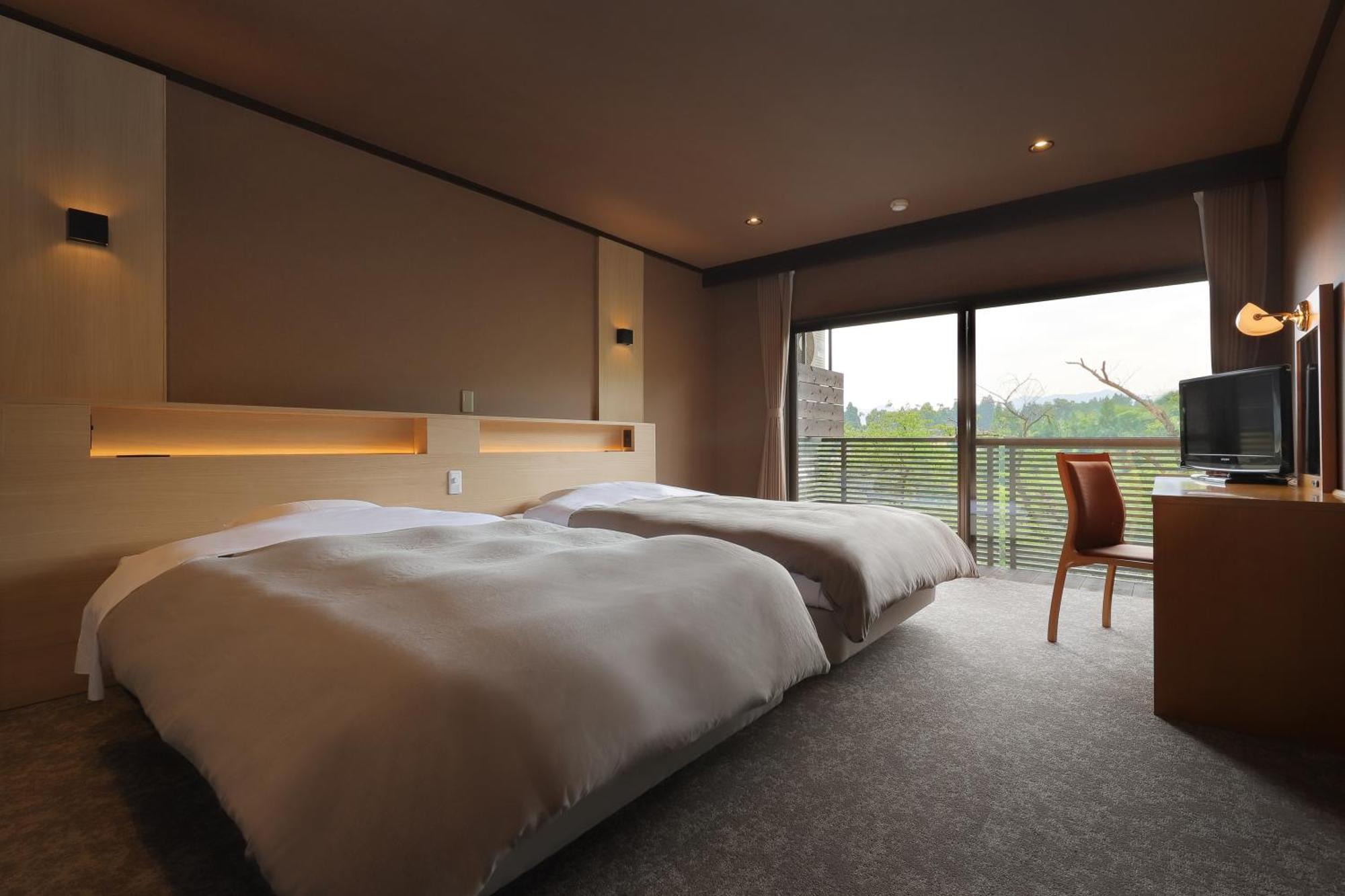 Oyado Morinone Hotell Kaminoyama Exteriör bild